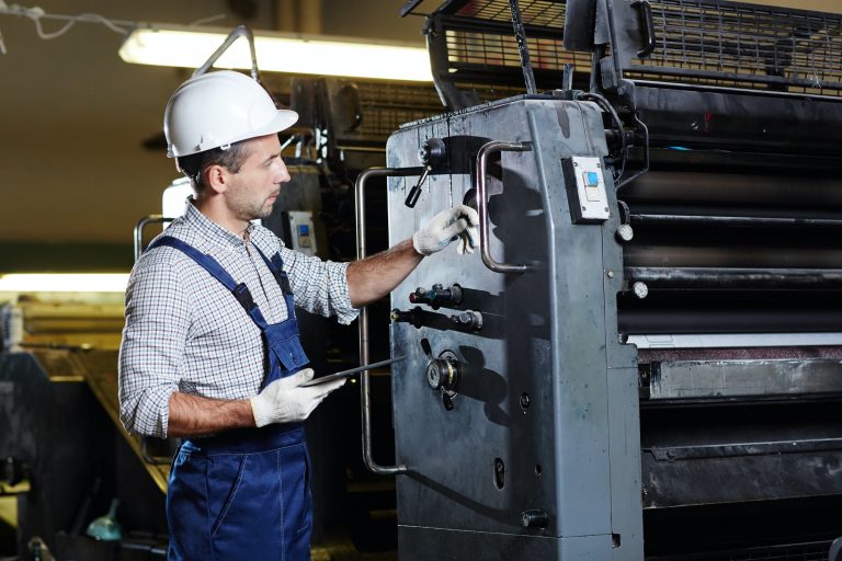 Industrial machine service