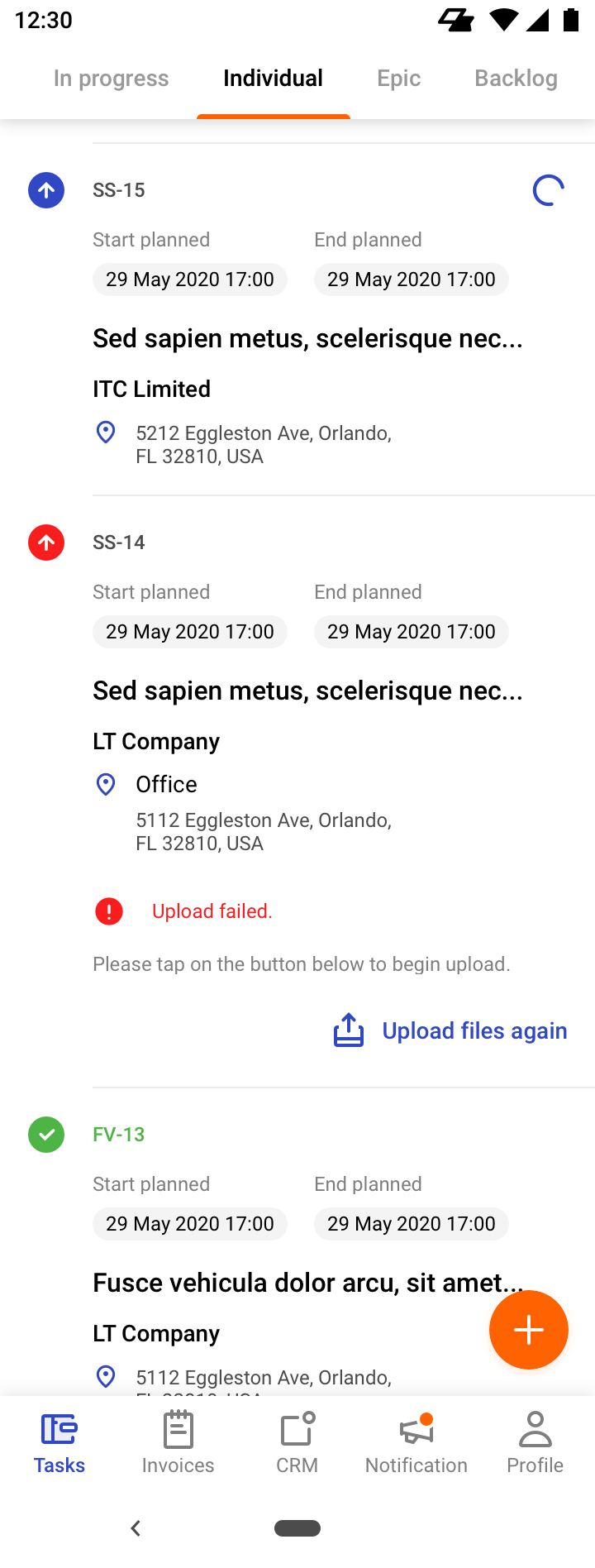 Tasks-Scroll-list Tasks-Scroll-list