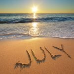 July word on sea